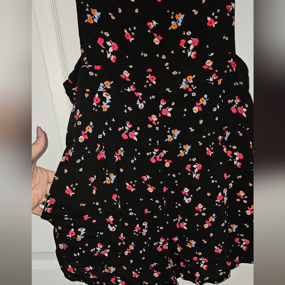 Free People womens shorts romper sz L - Picture 10 of 11